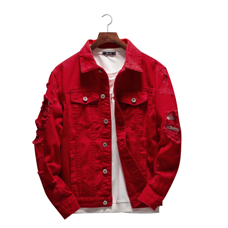 Street Fashion Jeans Men - New Men's Jean Jacket Slim Fit