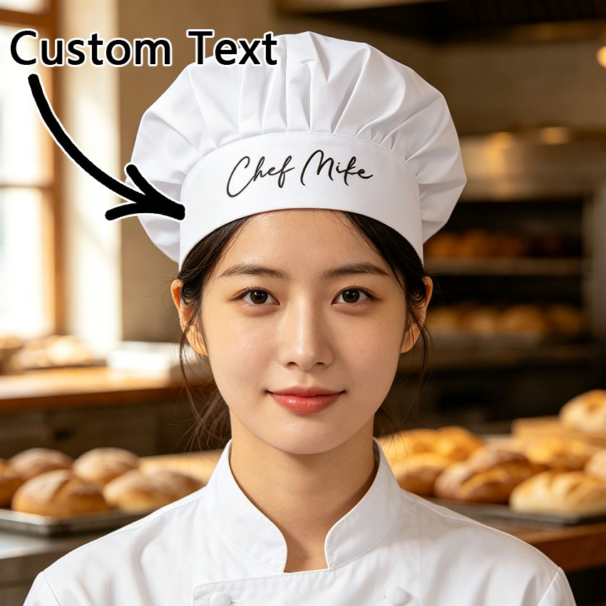 Baseball Cap Fitted - Customized Personalized Chef Hats, with the