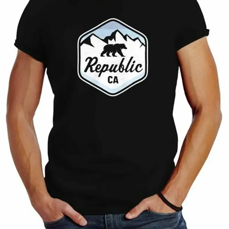 Street Fashion California - Mens Republic California Bear Mountains Coat