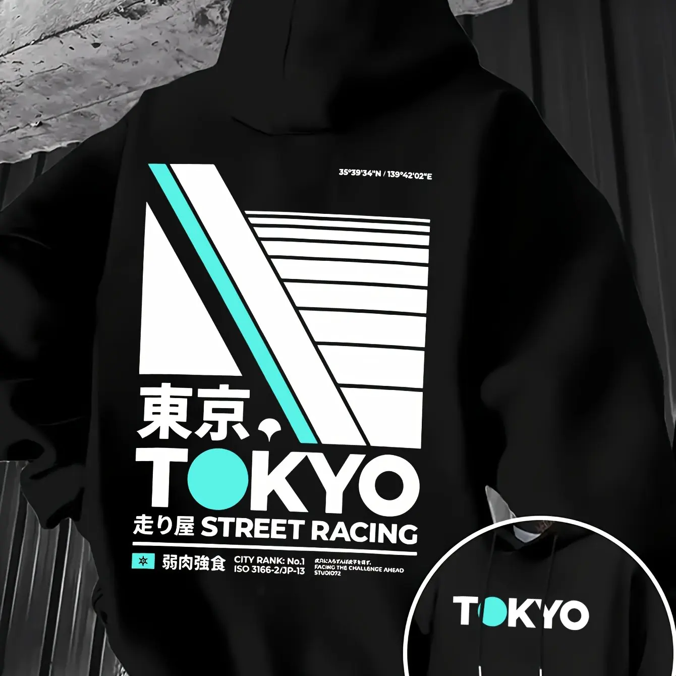 Street Fashion Tokyo - Retro JDM Tokyo Racing Double-Sided Printed