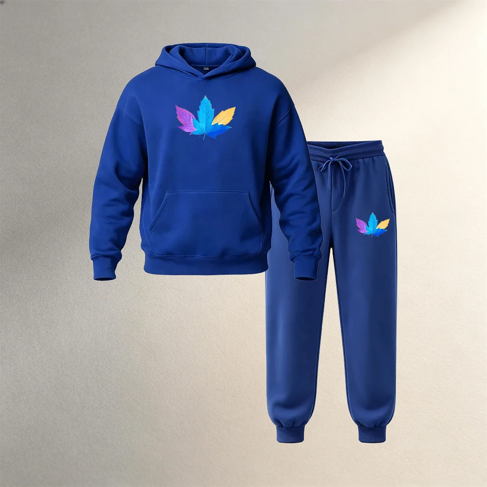 Street Fashion Outfit - Men's Pullover Hoodies Sets 2 Pieces