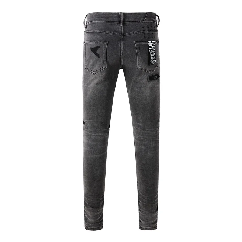 Men's High Street Distressed A - Distressed Jean Rip recension och pris