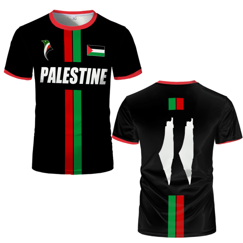 Palestine Flag Map 3D Printing - Street Fashion Usa recension och pris