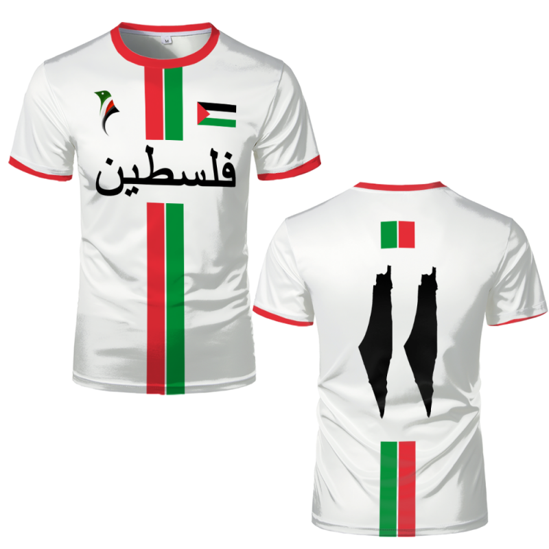 Palestine Flag Map 3D Printing - Street Fashion Usa recension och pris