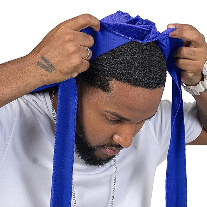 kkjoy Unisex Velvet Durags Ban - Street Fashion Hats recension och pris