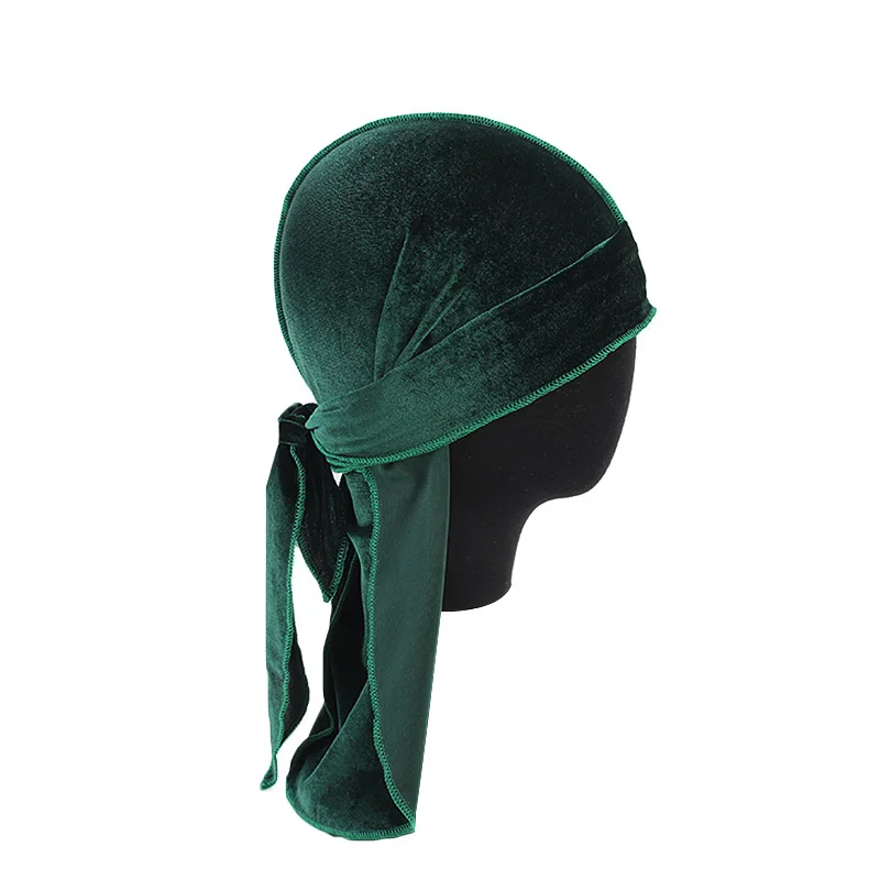 kkjoy Unisex Velvet Durags Ban - Street Fashion Hats recension och pris