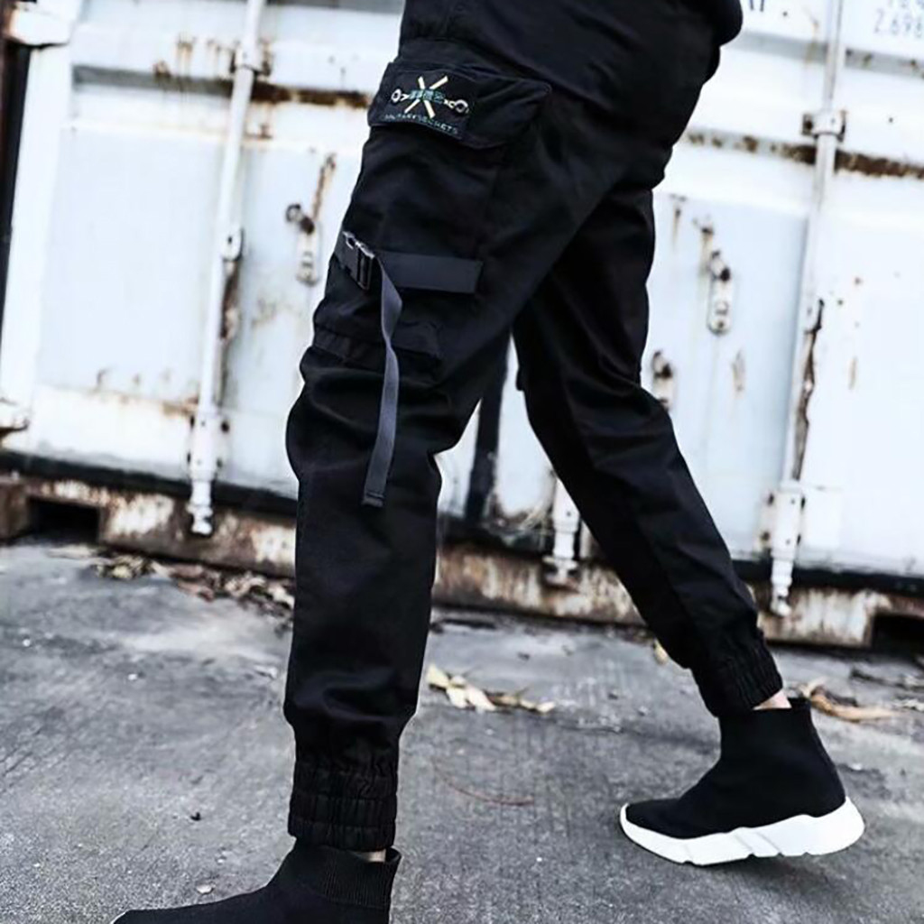 Loose Fit Cargo Pants Men Stre - Street Fashion Art recension och pris