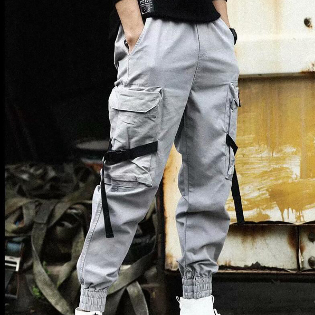 Loose Fit Cargo Pants Men Stre - Street Fashion Art recension och pris