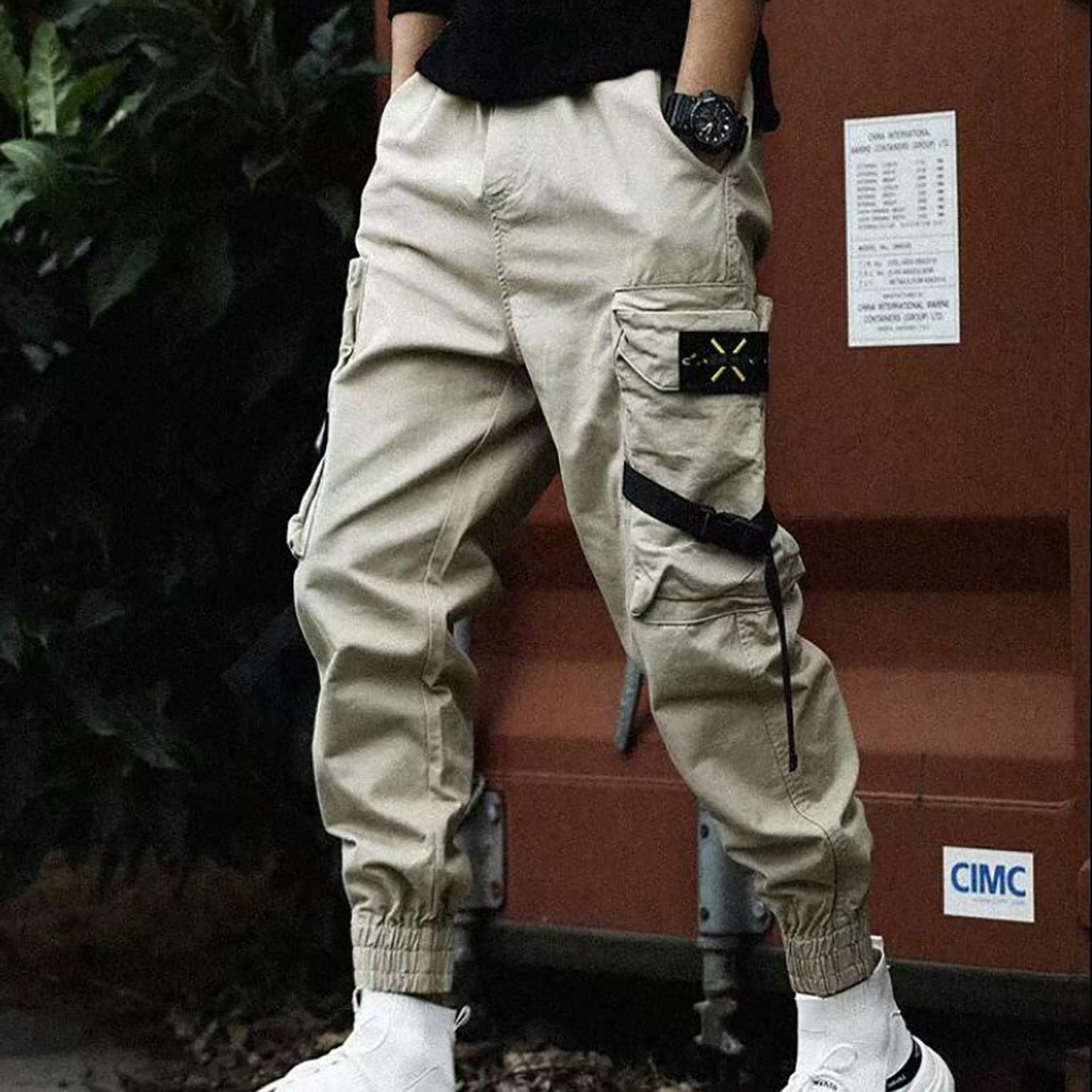 Loose Fit Cargo Pants Men Stre - Street Fashion Art recension och pris