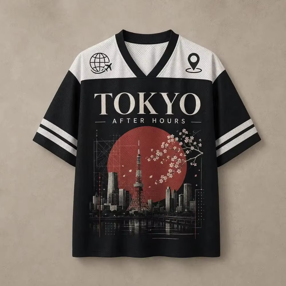 Harajuku Tokyo Red Moon Patte  - Street Fashion Tokyo recension och pris