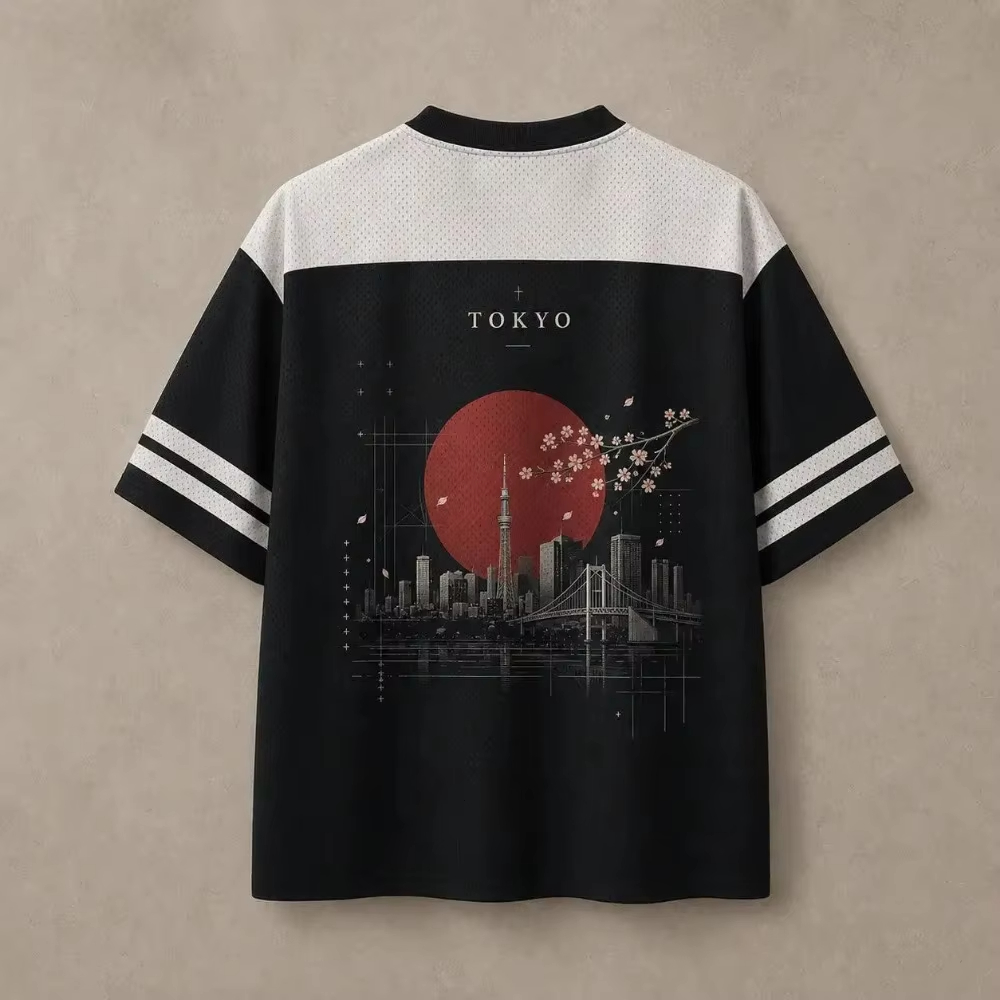 Harajuku Tokyo Red Moon Patte  - Street Fashion Tokyo recension och pris