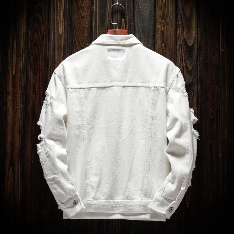 New Men's Jean Jacket Slim Fit - Street Fashion Jeans Men recension och pris