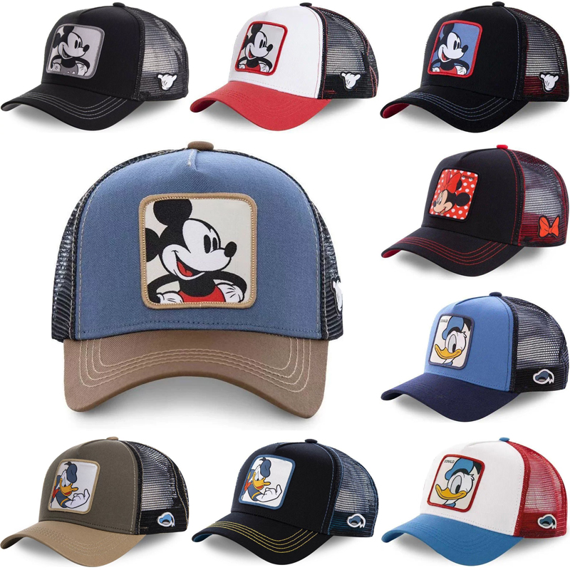 Kawaii Mickey Trucker Cap Mesh - Street Fashion Hats recension och pris