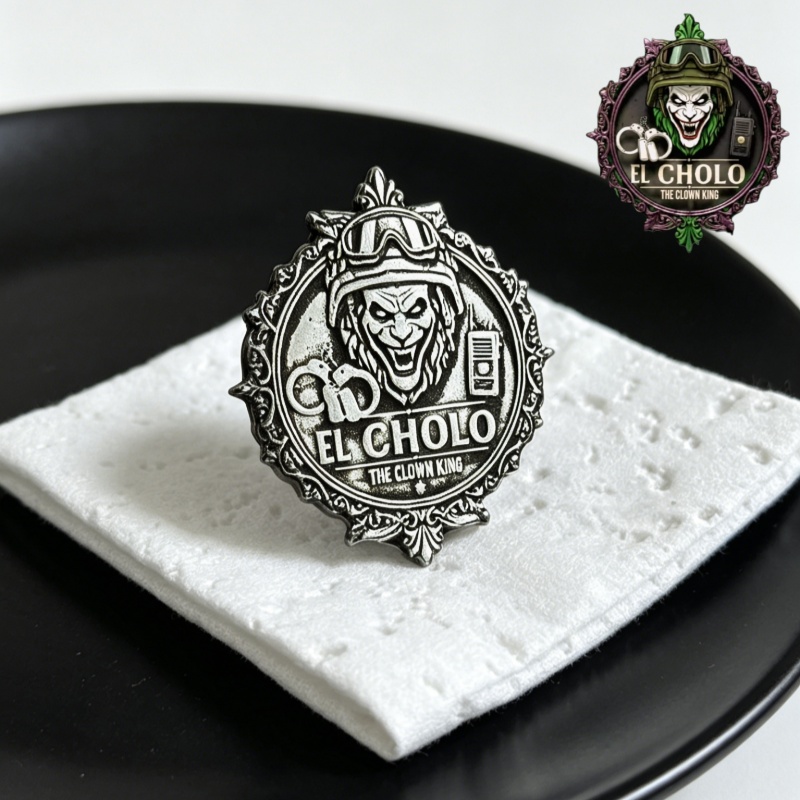 Custom Clown Logo Brooch Perso - Street Fashion Hats recension och pris