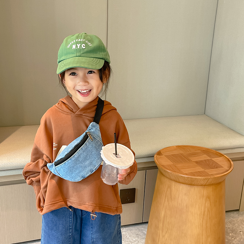 Fashion Denim Children's Waist - Street Fashion China Girl recension och pris