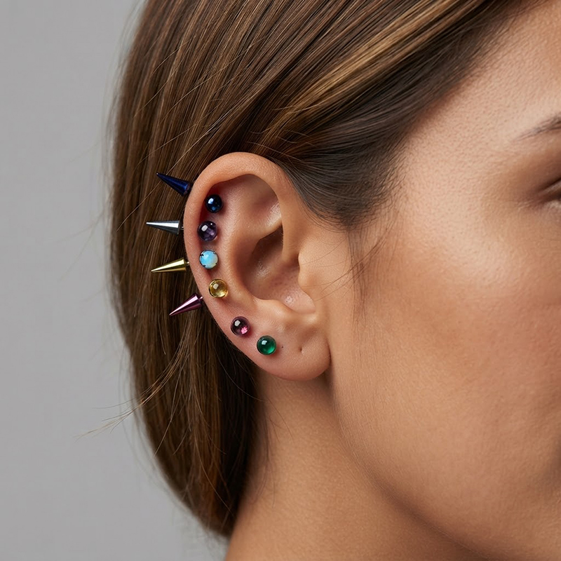 INS Style Unique Double Street - Street Fashion Earrings recension och pris