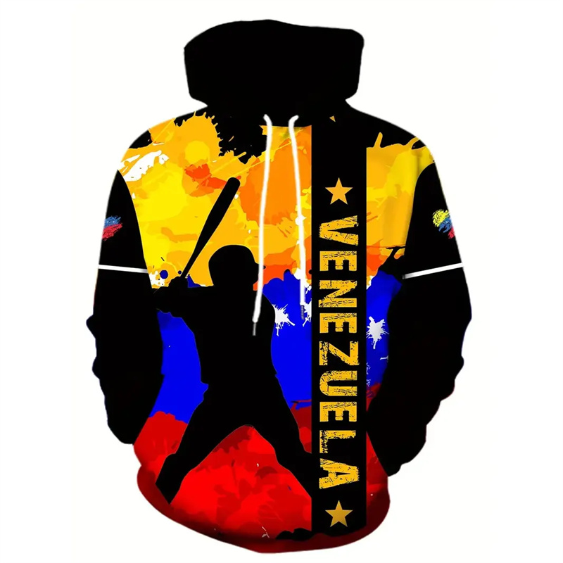 Colombian Venezuela Flag Hoodi - Street Fashion Brazil recension och pris