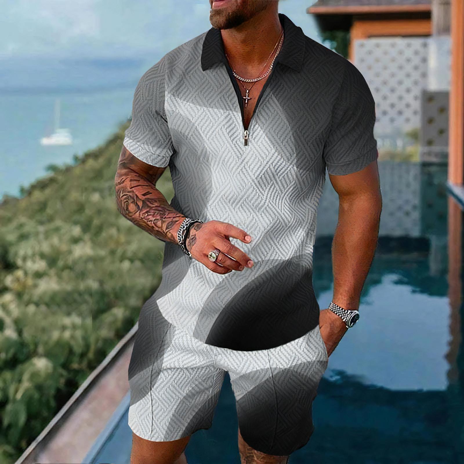 Men's Polo Shirts Short Sleeve - Street Fashion Outfit recension och pris
