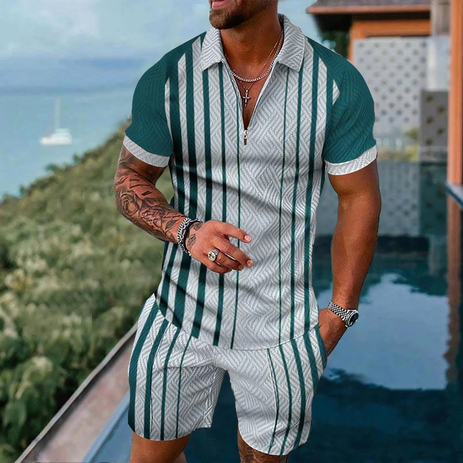 Men's Polo Shirts Short Sleeve - Street Fashion Outfit recension och pris