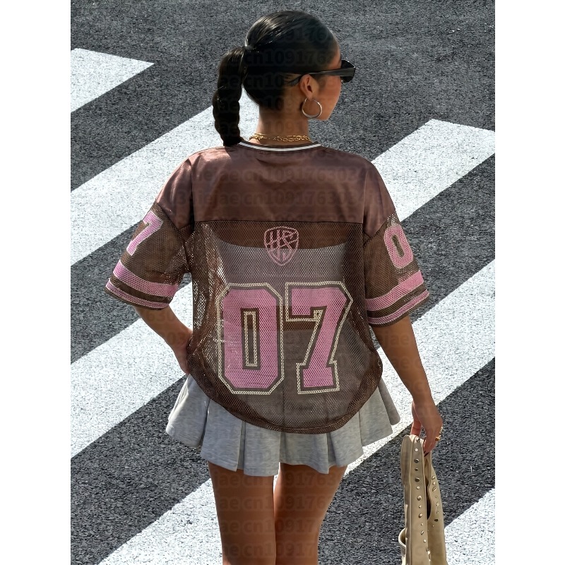 Women's Kid T-shirt Green Mesh - Street Fashion California recension och pris