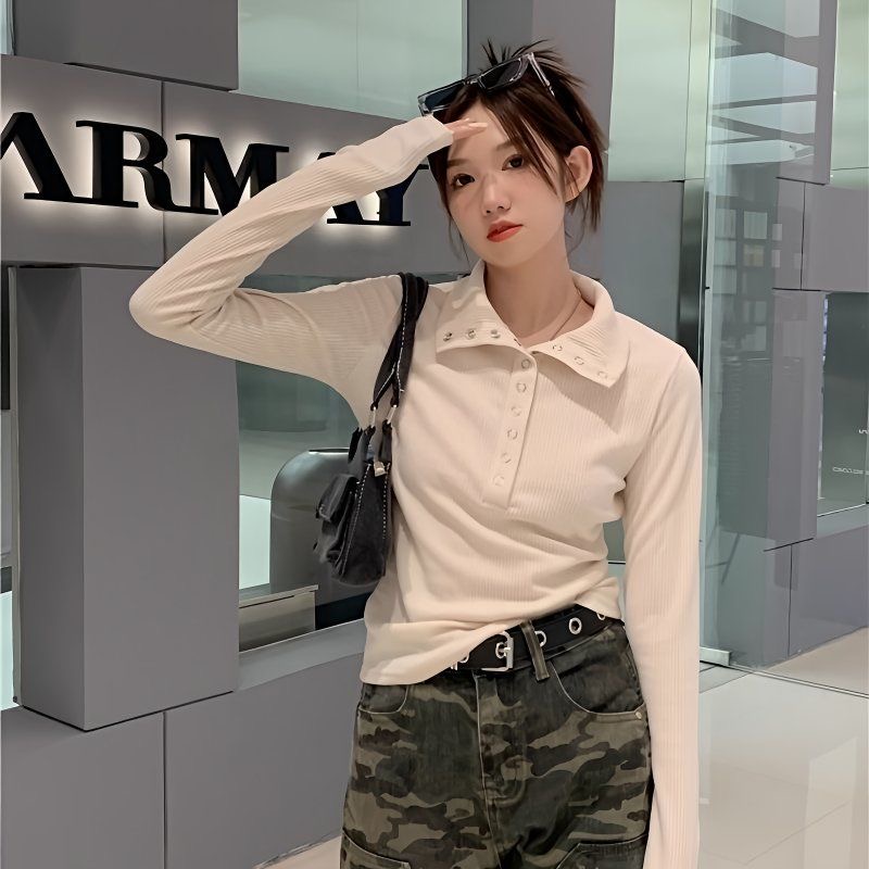 Women Fashion Slim Long Sleeve - Street Fashion China Girl recension och pris