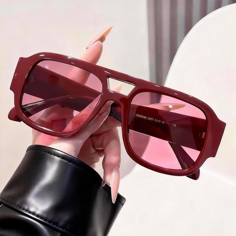 Retro Aviator Sunglasses New Y - Street Fashion Glasses recension och pris