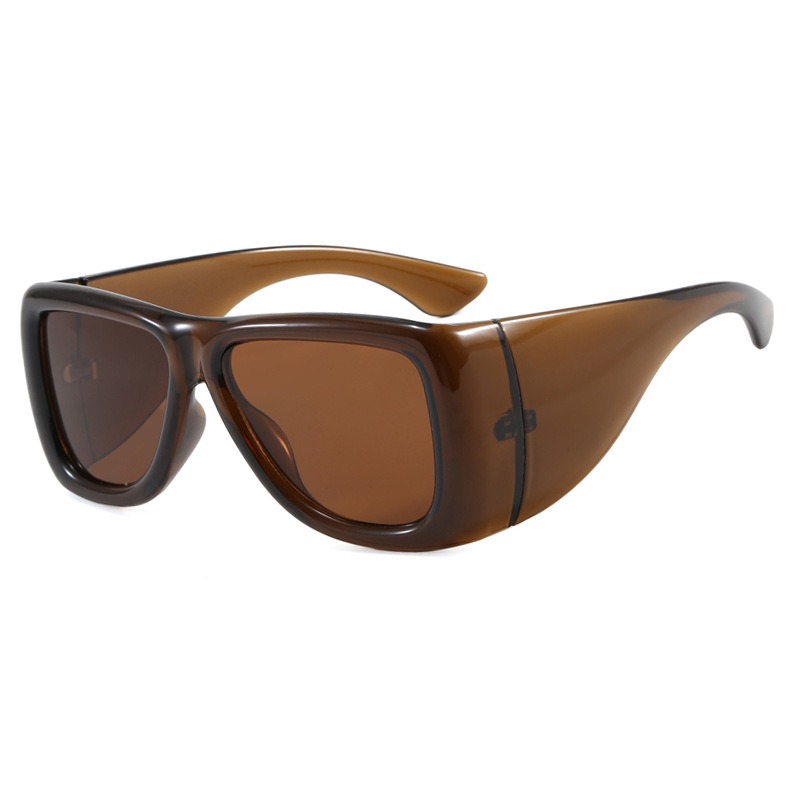Vintage Oversize Square Y2K Su - Street Fashion Glasses recension och pris