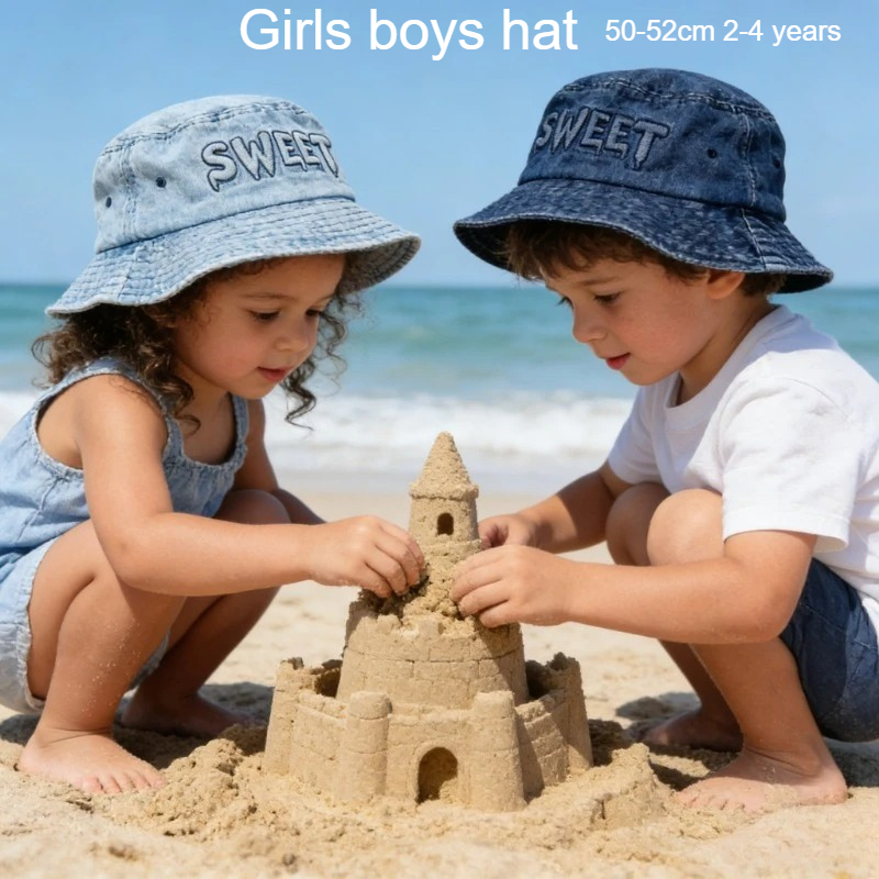 Japanese Retro Kids Bucket Hat - Street Fashion Hats recension och pris
