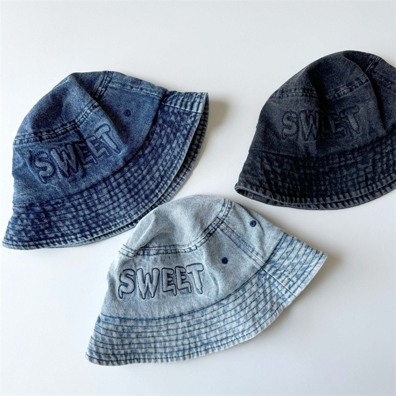 Japanese Retro Kids Bucket Hat - Street Fashion Hats recension och pris
