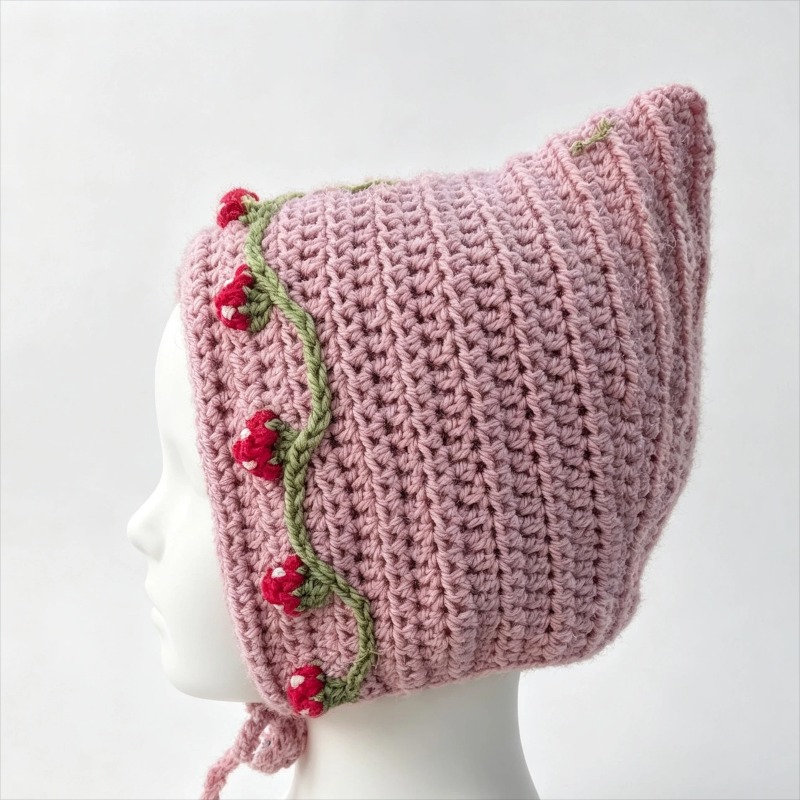 Handmade Crochet Colorful Stra - Baseball Cap Fitted recension och pris