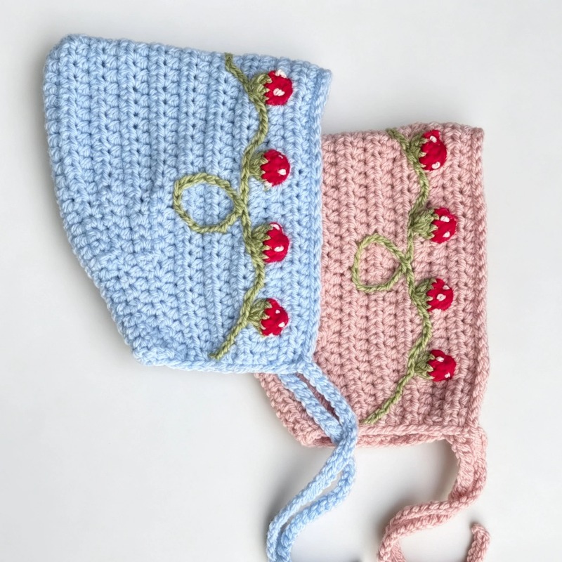 Handmade Crochet Colorful Stra - Baseball Cap Fitted recension och pris