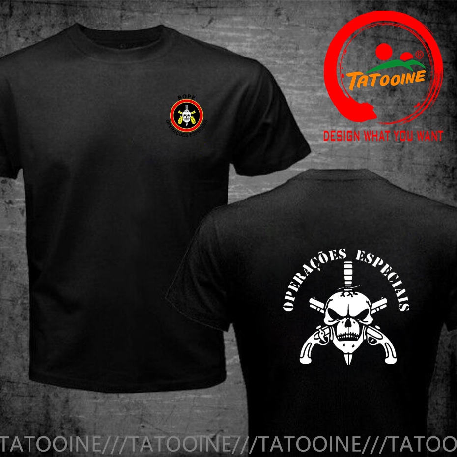 Funny Design BOPE Elite Death  - Street Fashion Brazil recension och pris