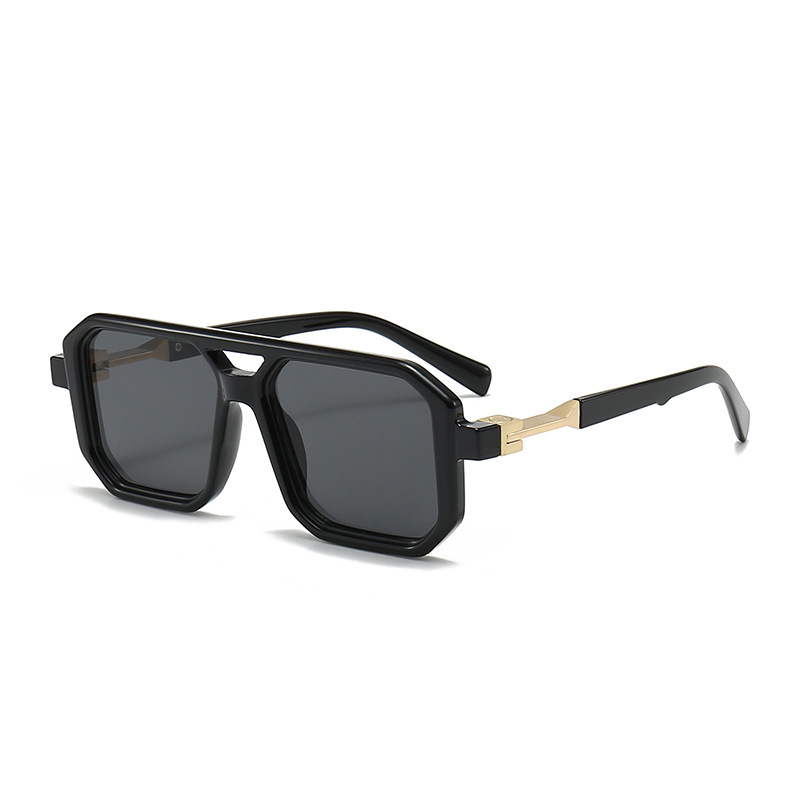 Black Retro Box Sunglasses, Un - Street Fashion Glasses recension och pris