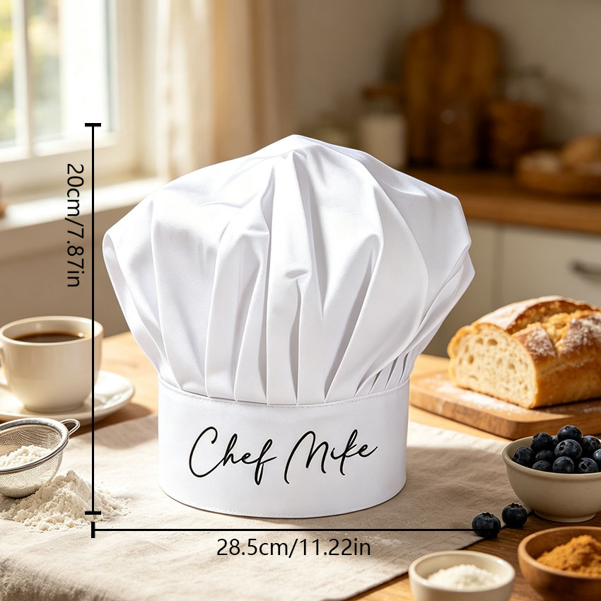Customized Personalized Chef H - Baseball Cap Fitted recension och pris