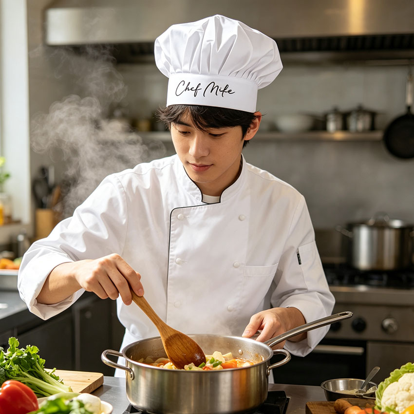 Customized Personalized Chef H - Baseball Cap Fitted recension och pris