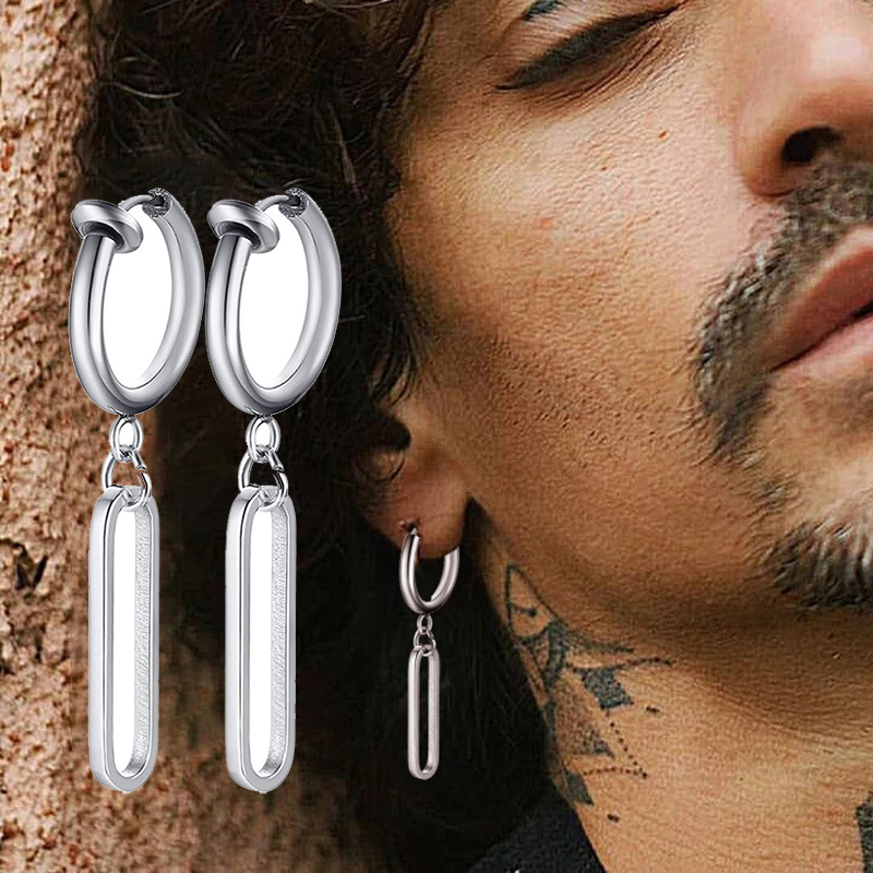 Fashion Stainless Steel Blade  - Street Fashion Earrings recension och pris