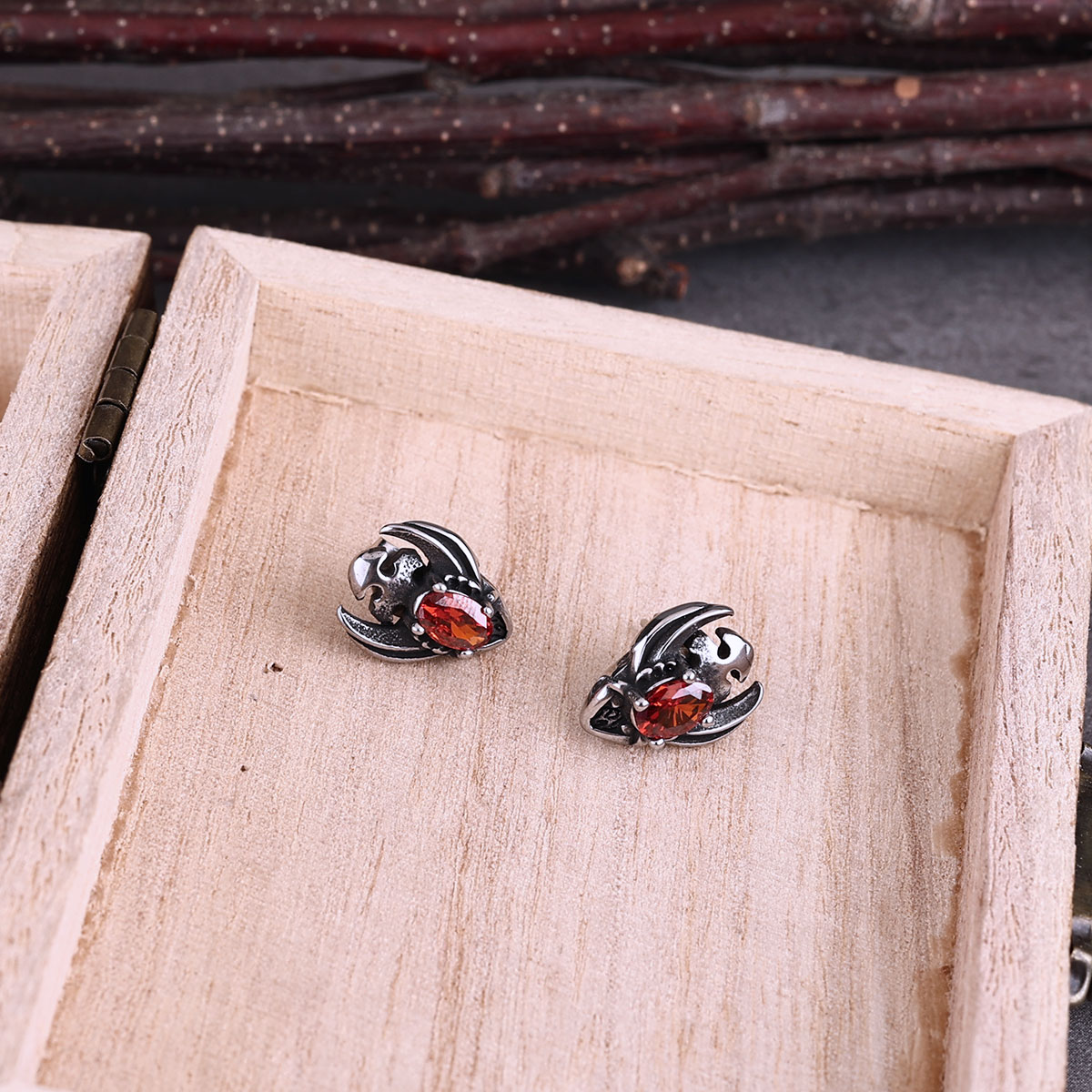 Personalized Ladybug Fashion S - Street Fashion Earrings recension och pris