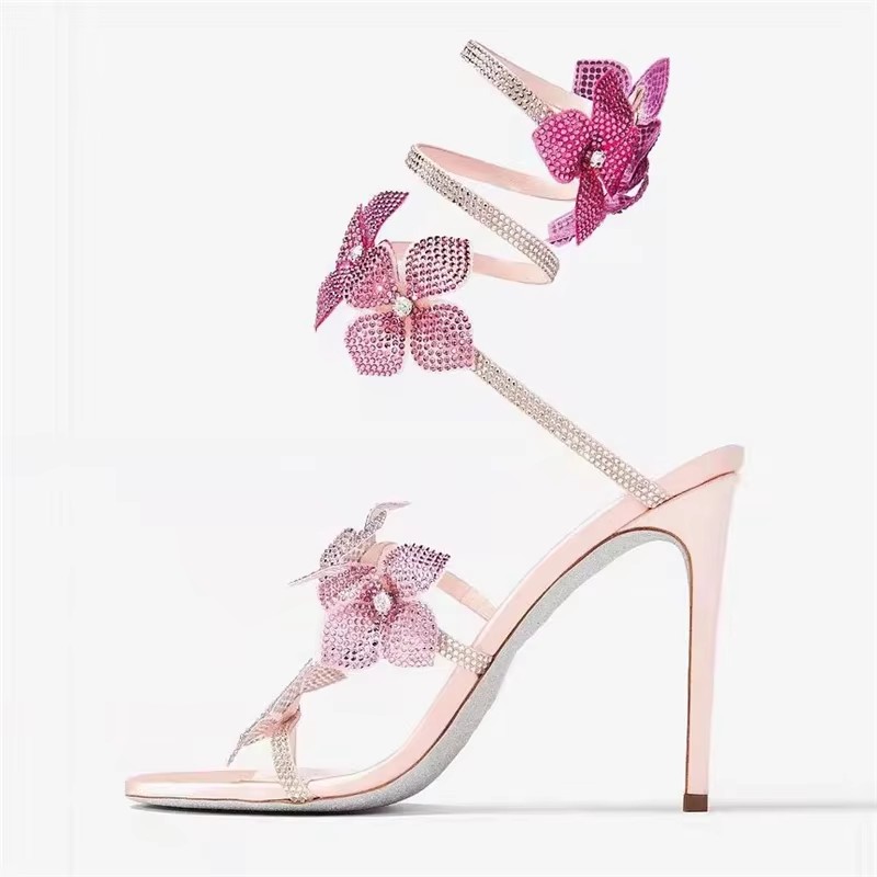 Eilyken Sexy CRYSTAL Flower Th - Street Fashion Ladies recension och pris
