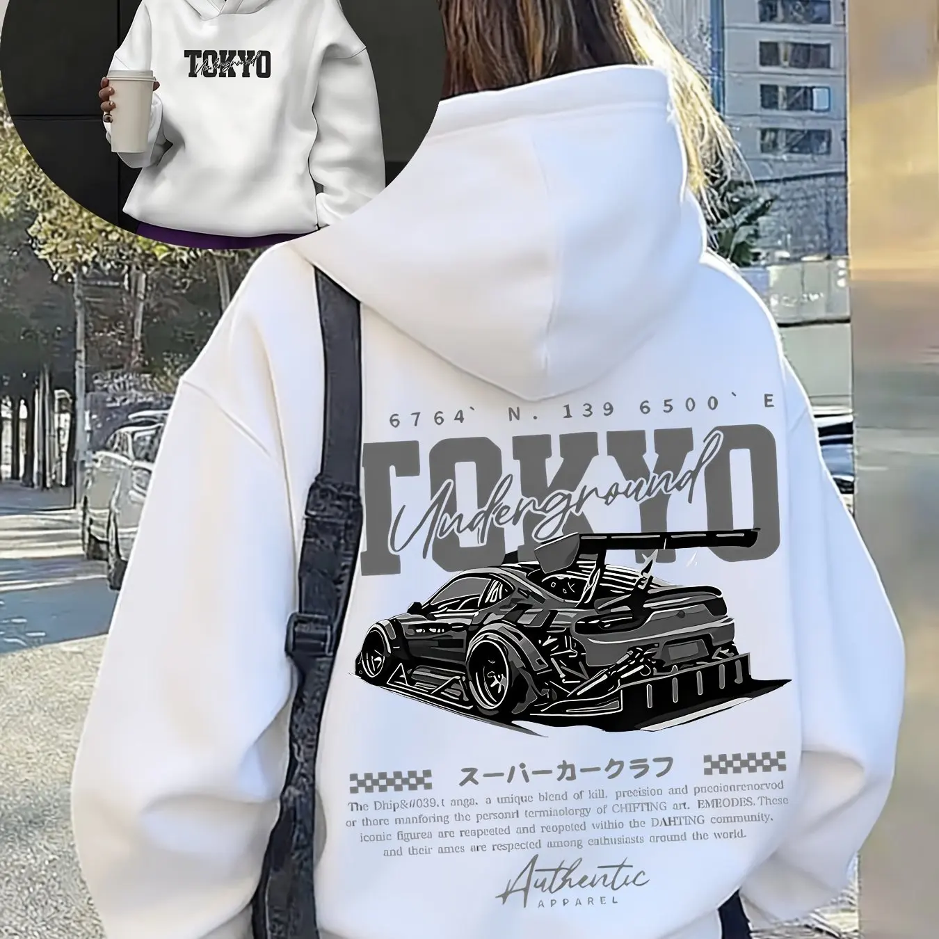 Japanese Streetwear Hoodie Men - Street Fashion Tokyo recension och pris