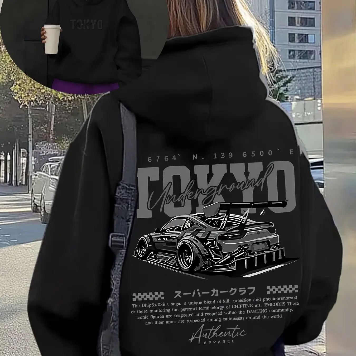 Japanese Streetwear Hoodie Men - Street Fashion Tokyo recension och pris