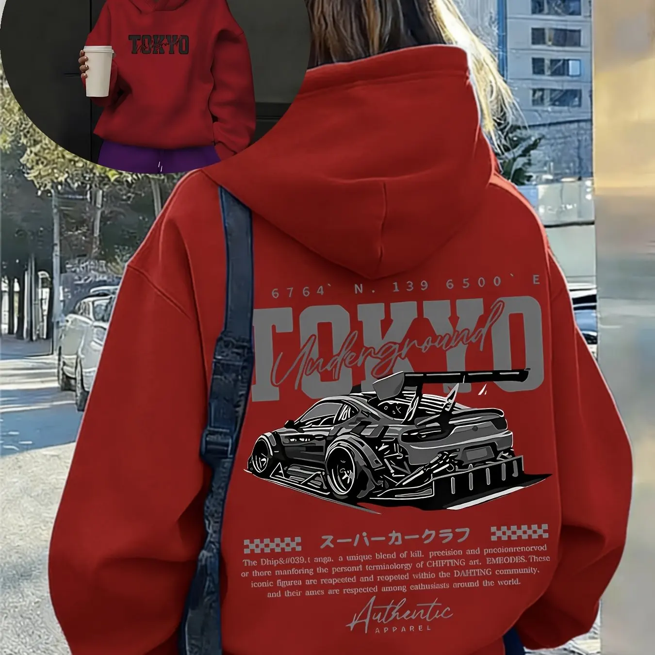 Japanese Streetwear Hoodie Men - Street Fashion Tokyo recension och pris