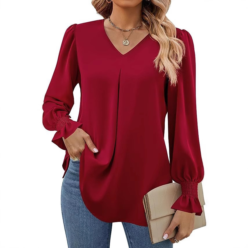 Women's Long Sleeve Shirt Spri - Street Fashion China Girl recension och pris