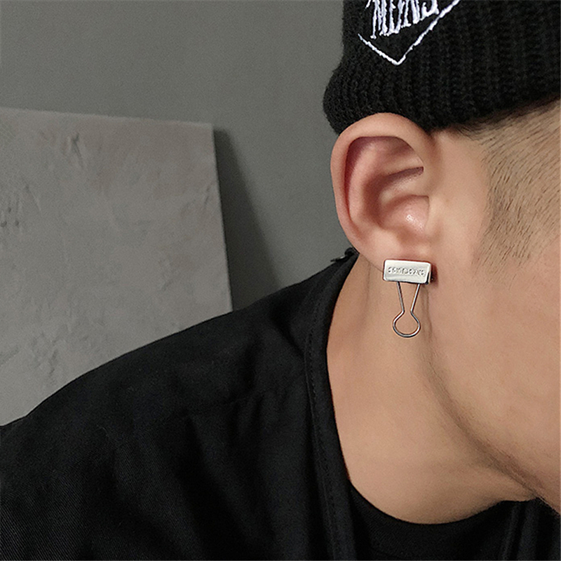 HUANZHI 2022 New Punk Creative - Street Fashion Earrings recension och pris