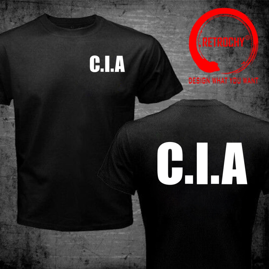 Funny Design USA CIA US C.I.A  - Street Fashion Usa recension och pris