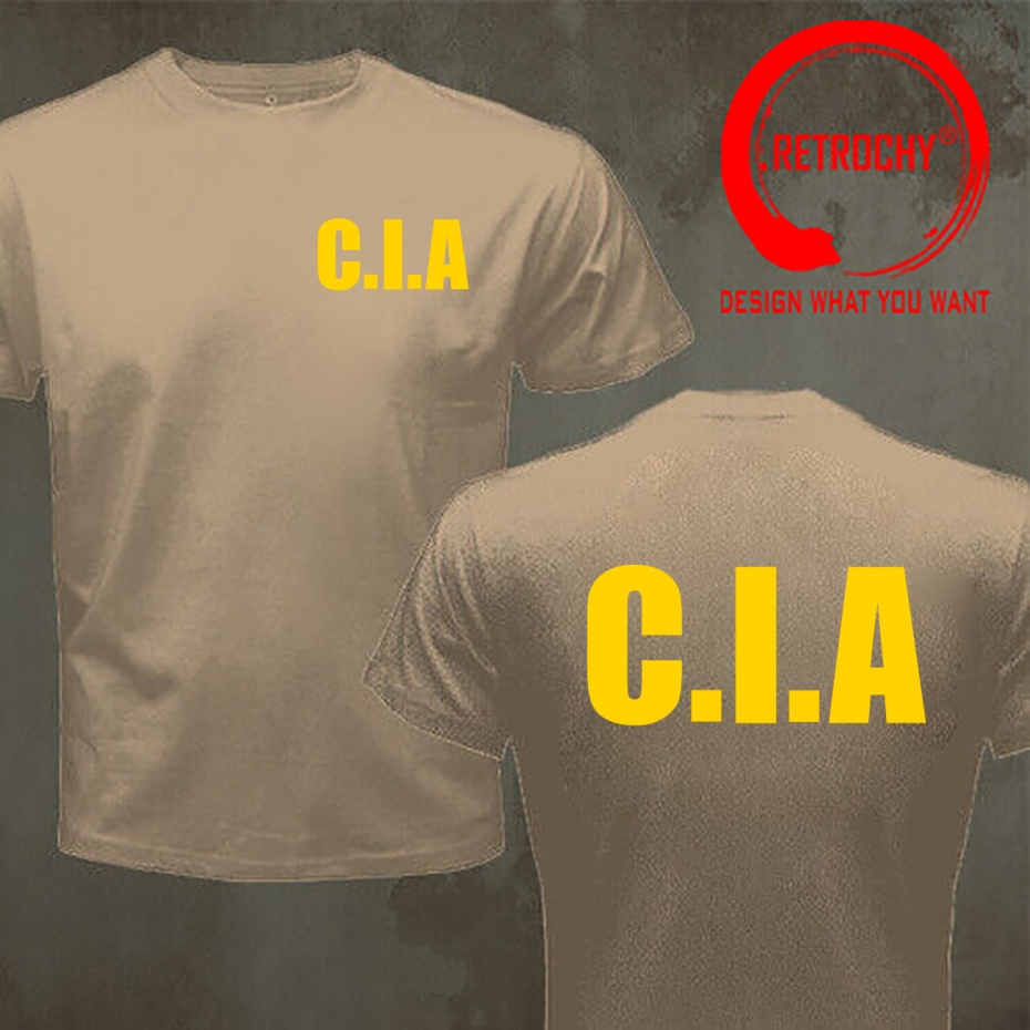 Funny Design USA CIA US C.I.A  - Street Fashion Usa recension och pris