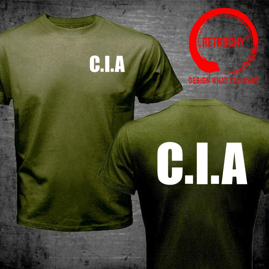 Funny Design USA CIA US C.I.A  - Street Fashion Usa recension och pris