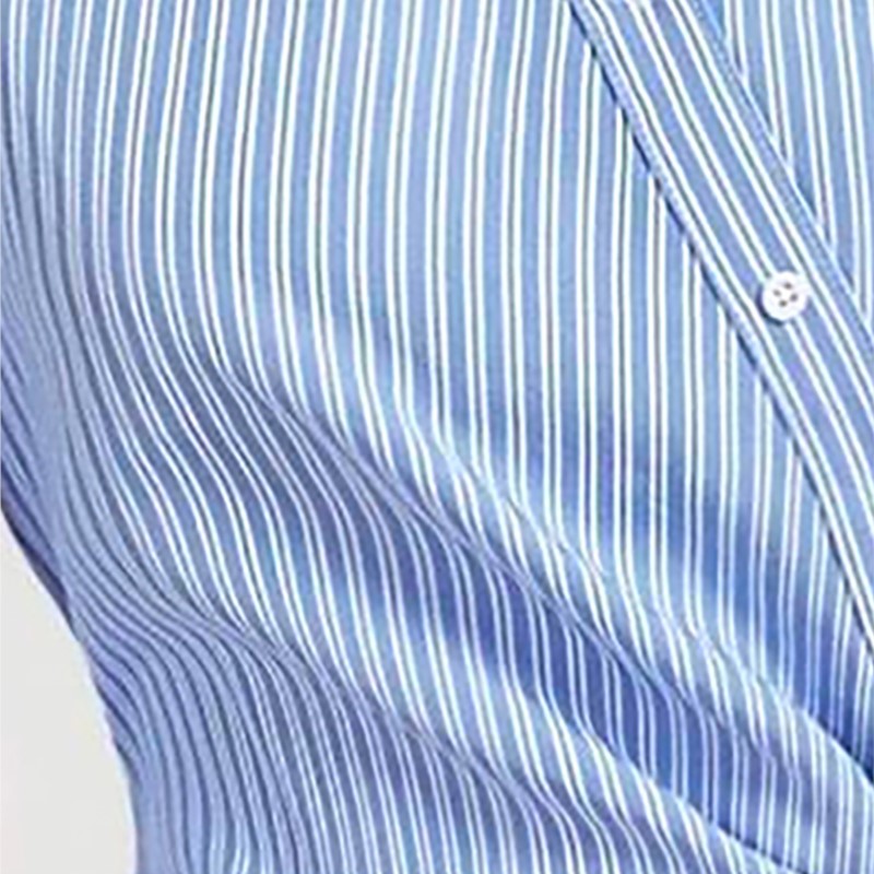Fashion Striped Shirt For Fema - Street Fashion China Girl recension och pris