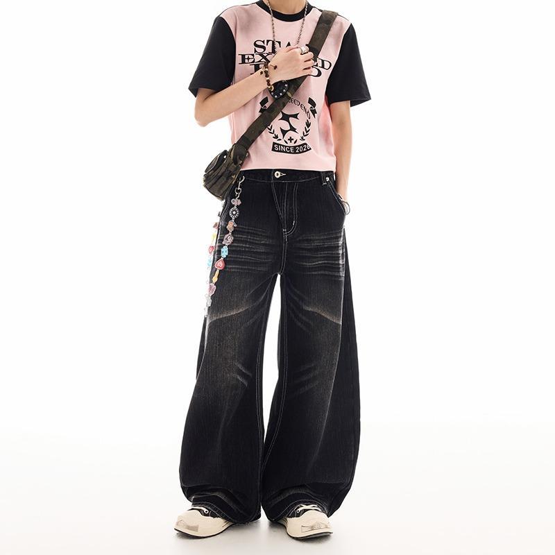 Men's Street Vintage Wide Legs - Street Fashion Jeans Men recension och pris