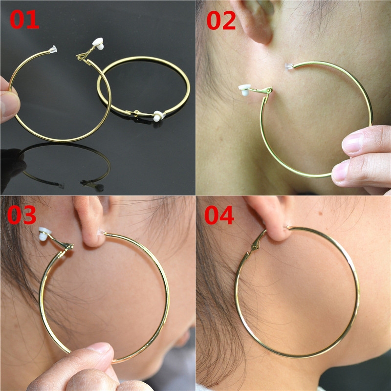 Clip on Earrings for Women Thi - Street Fashion Earrings recension och pris