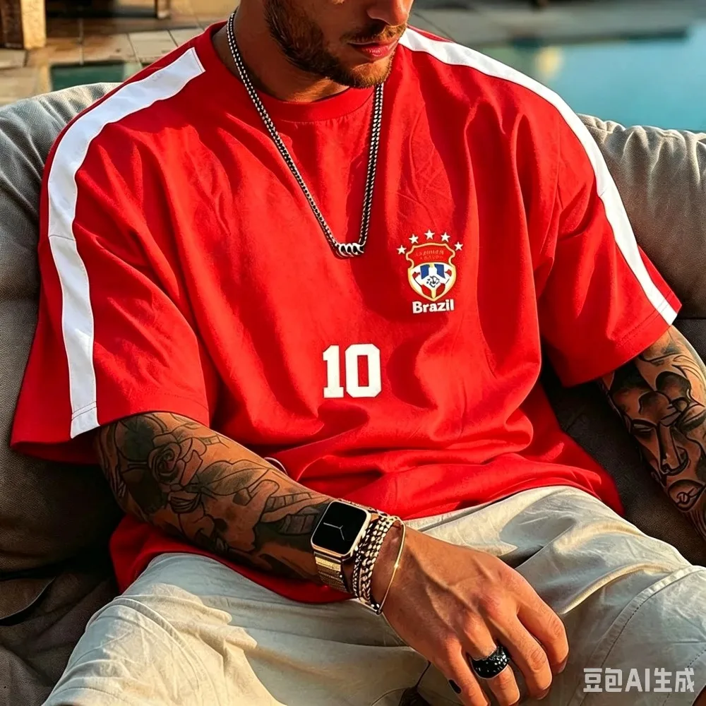 Brazil No.10 Retro Football Su - Street Fashion Brazil recension och pris
